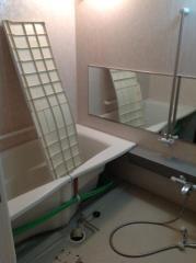フルパック(鏡ダイヤモンド研磨エプロン内部洗浄付き)浴室クリーニング