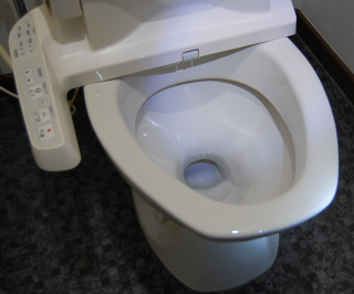 清掃だけではありません！トイレコーティングで光沢復活&超撥水 P負担無