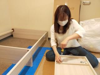 イケヤ、ニトリ等の家具の組み立てはお任せ下さい。京都、滋賀で対応可能です。