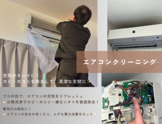 壁掛け型お掃除機能付きエアコンクリーニング