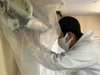 エアコンクリーニングお掃除機能付き