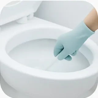 【徹底除菌】トイレの尿石・黒ずみ・臭いをプロが完全除去