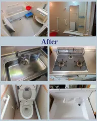 《1日1件丁寧施工》 組み合わせ自由☆ 水回り4点を徹底清掃します。