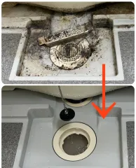 エプロン内も対象★カビや石鹸カス・水垢スッキリ！