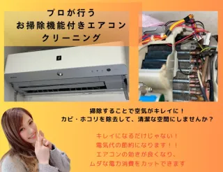 壁掛け型お掃除機能付きエアコンクリーニング