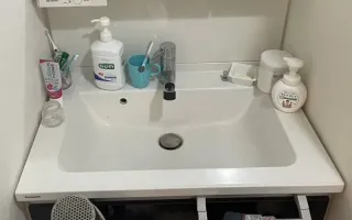 【新生活応援】洗面台クリーニング☆水垢・くすみ徹底洗浄！