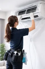 【女性スタッフ対応◎】カビ臭ゼロへ！分解高圧洗浄＋防カビ無料◎安心の損保加入