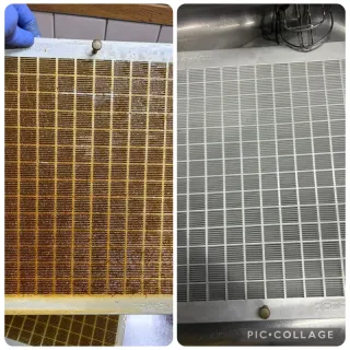 頑固な油汚れを徹底洗浄！プロの技術でピカピカに。