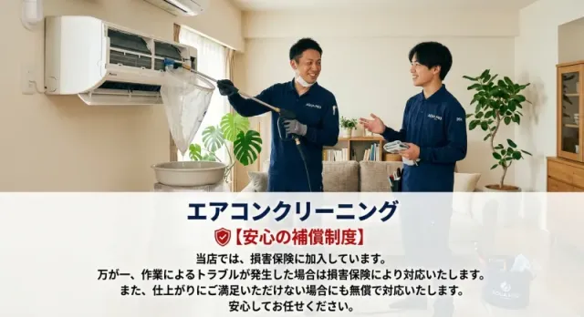 補償制度をご用意