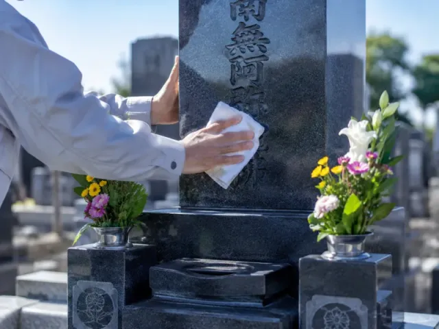 【熊本県対応】お墓参り代行・お墓掃除のサービス写真