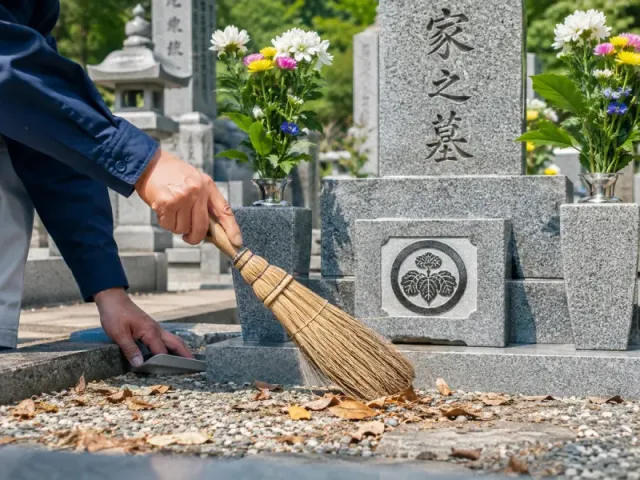 【熊本県対応】お墓参り代行・お墓掃除のサービス写真