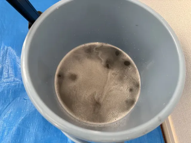 キレイにすると汚水が、、
