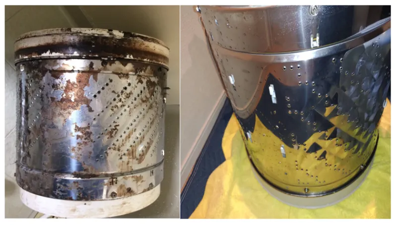 汚れが少々ある Jサービス｜【縦型機種対応】洗濯機分解洗浄で気持ちよく！☆年間1,200