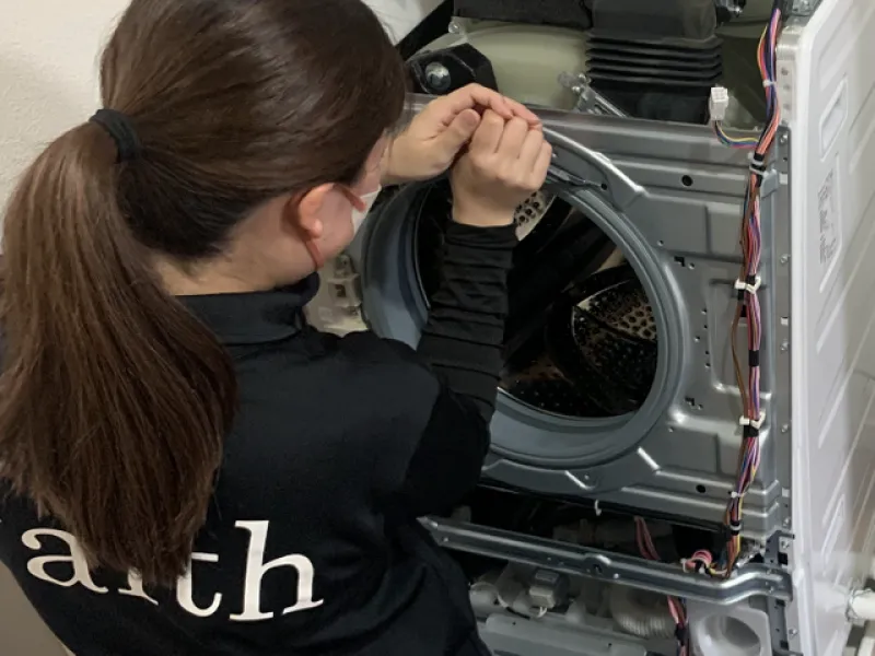 株式会社Faith｜☆即日作業可！ドラム式洗濯機分解クリーニング